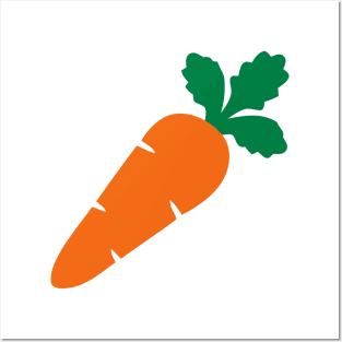 Carrot Emoticon Posters and Art